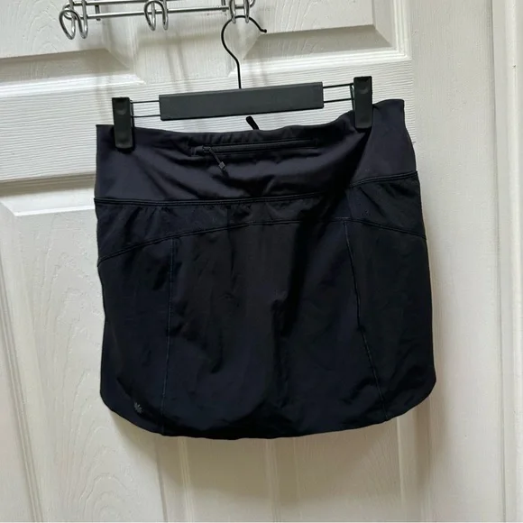 Athleta run with it skort skirt Black Athletic Skort s small - Picture 5 of 9